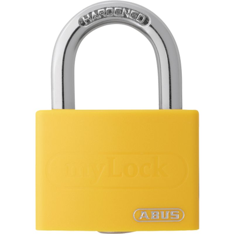 Hengelås T65AL/40 MyLock gul